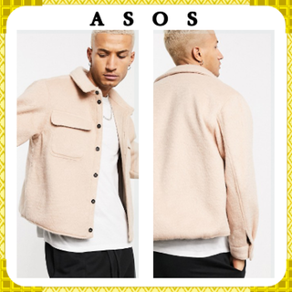 エイソス(asos)の【海外限定】ASOS キルティングジャケット XL【新品未使用】(ナイロンジャケット)