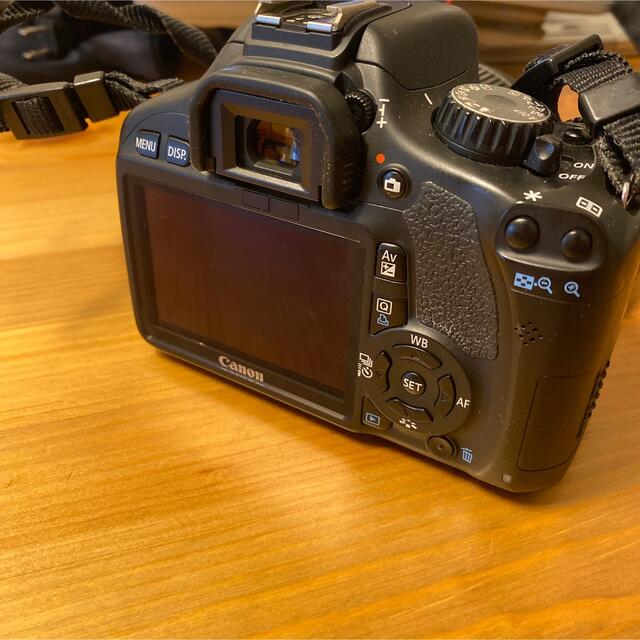 Canon(キヤノン)のCanon 一眼レフEOS Kiss X4 ダブルズーム スマホ/家電/カメラのカメラ(デジタル一眼)の商品写真