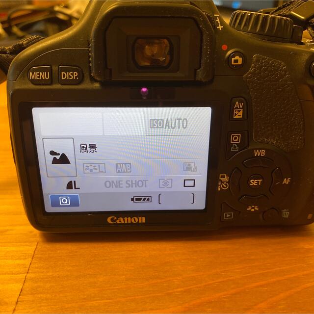 Canon(キヤノン)のCanon 一眼レフEOS Kiss X4 ダブルズーム スマホ/家電/カメラのカメラ(デジタル一眼)の商品写真