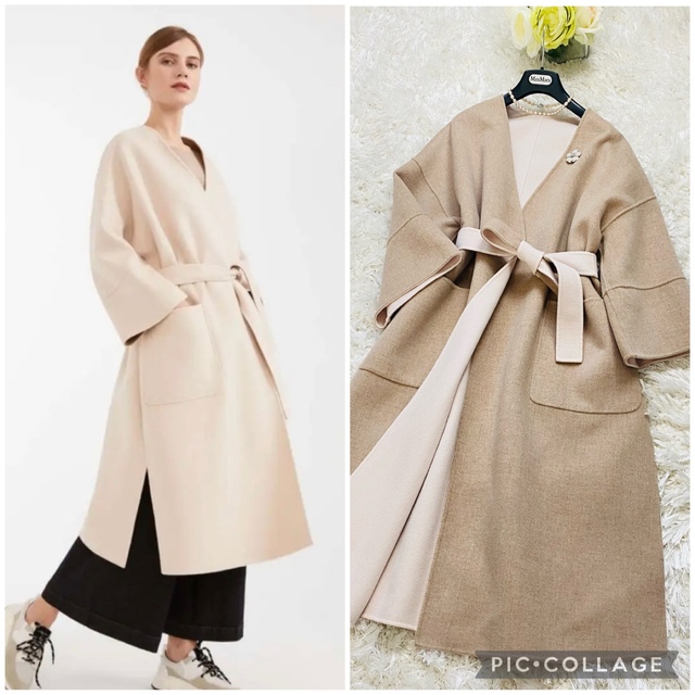 ★マックスマーラ★MaxMara★リバーシブル★コートレディース