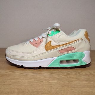 ナイキ(NIKE)のNIKE WMNS AIRMAX90 LX "HAPPY PINEAPPLE"(スニーカー)