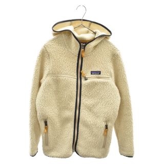 パタゴニア(patagonia)のPATAGONIA パタゴニア W's Retro Pile Hoody ウィメンズ レトロ パイル フーディ ジップアップフリースジャケット ホワイト 22806(フライトジャケット)