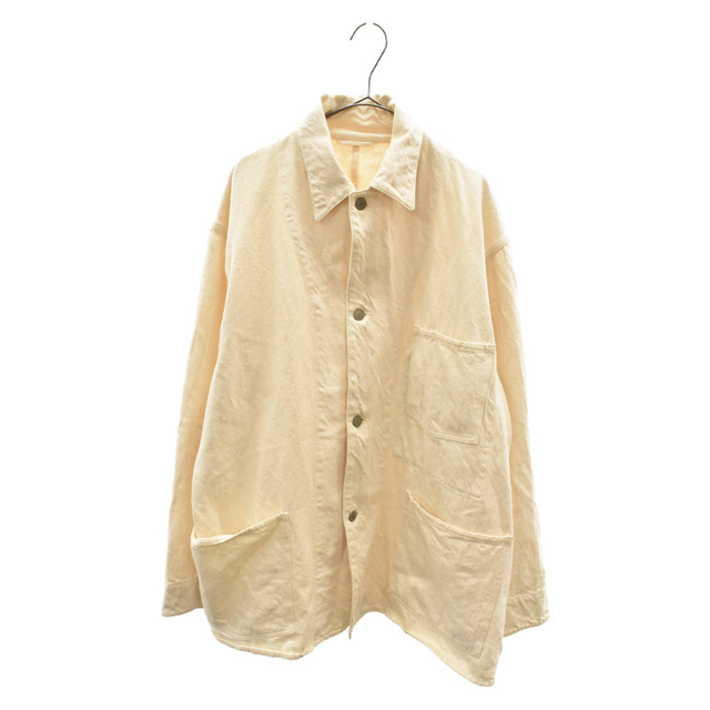 COMOLI コモリ 21SS denim coverall ecru エリュクスデニム COMOLI コモリ 21SS denim coverall ecru エリュクスデニム