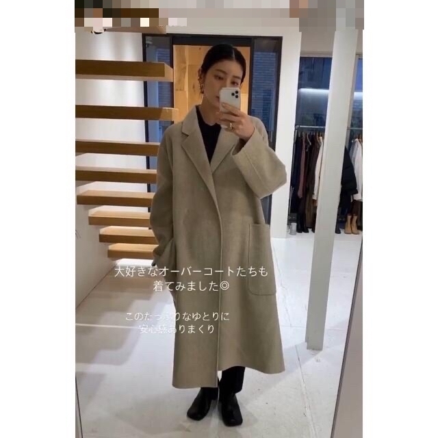 TODAYFUL(トゥデイフル)のWool Over Coat  TODAYFUL レディースのジャケット/アウター(ロングコート)の商品写真