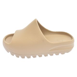 アディダス(adidas)のadidas アディダス KIDS YEEZY Slide Pure キッズ イージー スライド ピュア サンダル ベージュ US13K HQ4117(サンダル)