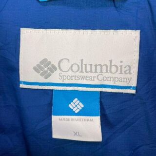 Columbia - USA古着 コロンビア 中綿 ナイロンジャケット 企業ロゴ 