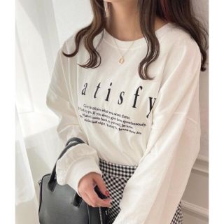 ワンアフターアナザーナイスクラップ(one after another NICE CLAUP)のトップス(Tシャツ(長袖/七分))