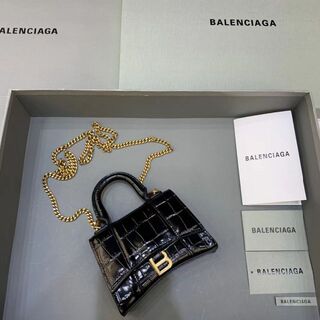 バレンシアガ(Balenciaga)のBALENCIAGA アワーグラスショルダーバック ミニ(ショルダーバッグ)