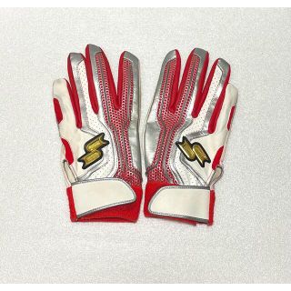 期間限定値下げ】 西岡剛選手 実使用 SSK バッティンググローブ