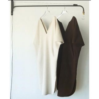 トゥデイフル(TODAYFUL)のnon様専用　TODAYFUL Wool Caftan Dress 36(ロングワンピース/マキシワンピース)