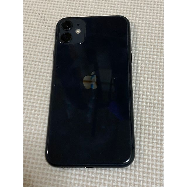 Apple(アップル)の♪♪iPhone11 64G ブラックー SIMフリー 完済♪♪ スマホ/家電/カメラのスマートフォン/携帯電話(スマートフォン本体)の商品写真