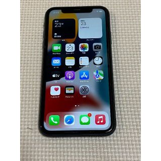 アップル(Apple)の♪♪iPhone11 64G ブラックー SIMフリー 完済♪♪(スマートフォン本体)