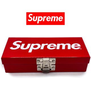 シュプリーム(Supreme)の【SUPREME】Small Metal Storage Box "Red"(小物入れ)