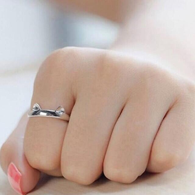 大人気！ 可愛いハートのリング フリーサイズ シルバー 指輪 韓国の通販 by KXR's shop｜ラクマ