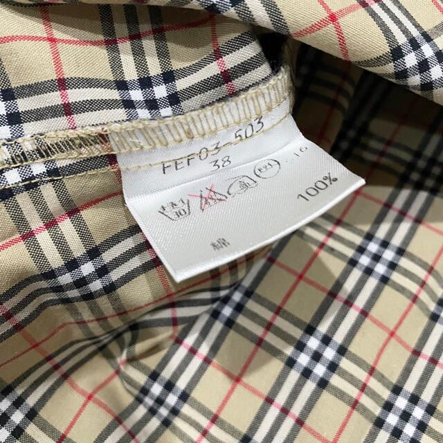 BURBERRY BLUE LABEL(バーバリーブルーレーベル)のBurberry チェックシャツ レディースのトップス(シャツ/ブラウス(長袖/七分))の商品写真