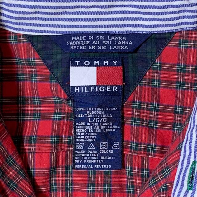 TOMMY HILFIGER - TommyHilfiger(USA)ビンテージコットンチェック