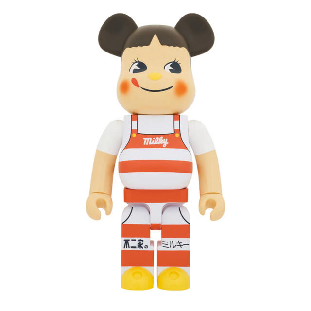 BE@RBRICK ペコちゃん ミルキー三角帽子デザイン 1000％新品未開封購入場所