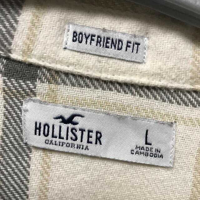 Hollister(ホリスター)の【希少】ホリスター HOLLISTER チェック ネルシャツ 厚手 ジャケット レディースのトップス(Tシャツ(長袖/七分))の商品写真