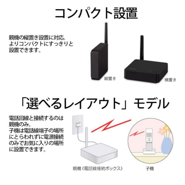 専用○コードレス電話機　子機　ブラウン スマホ/家電/カメラの生活家電(その他)の商品写真