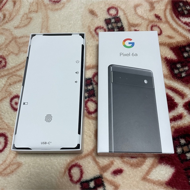 pixel 6a　128GB チャコールグレー　黑 スマホ/家電/カメラのスマートフォン/携帯電話(スマートフォン本体)の商品写真