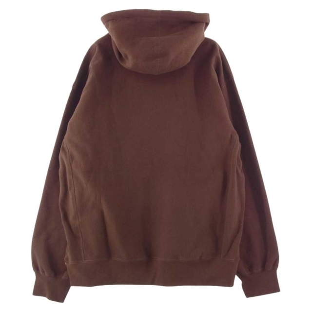 XL肩幅Supreme シュプリーム パーカー 22SS capital hooded sweatshirt キャピタル フーデッド スウェットシャツ ブラウン系 XL【新古品】【未使用】