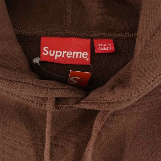 Supreme シュプリーム パーカー 22SS capital hooded sweatshirt キャピタル フーデッド スウェットシャツ ブラウン系 XL【新古品】【未使用】