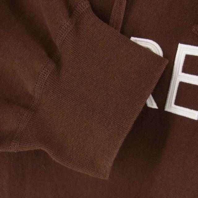 Supreme シュプリーム パーカー 22SS capital hooded sweatshirt キャピタル フーデッド スウェットシャツ ブラウン系 XL【新古品】【未使用】