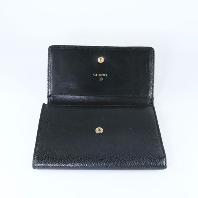 人気⭐️CHANEL シャネル ココマーク 二つ折り財布 キャビア 人気⭐️CHANEL シャネル ココマーク 二つ折り財布 キャビア