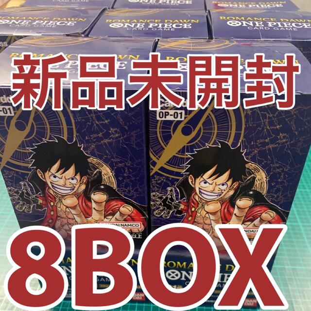 ONE PIECE - 【新品未開封】ワンピースカード ロマンスドーン 8BOXの ...