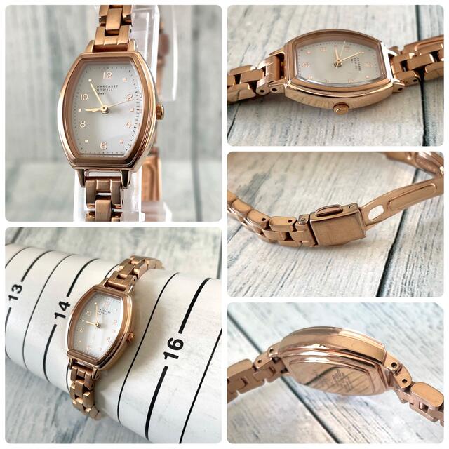 MARGARET HOWELL(マーガレットハウエル)の【動作OK】MARGARET HOWELL 腕時計 ピンクゴールド レディース レディースのファッション小物(腕時計)の商品写真