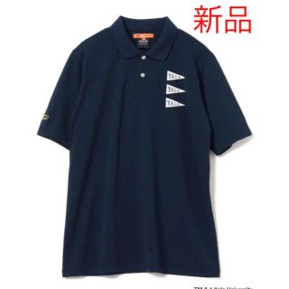 ビームス(BEAMS)のBEAMS GOLF ポロシャツ YALE ネイビー(ウエア)