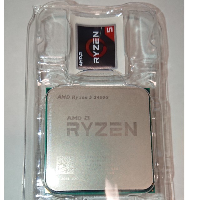 AMD Ryzen5 2400G スマホ/家電/カメラのPC/タブレット(PCパーツ)の商品写真