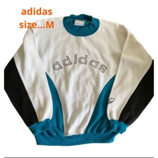 アディダス(adidas)のadidasアディダス古着80s90s スウェット トレーナー万国旗タグ(スウェット)