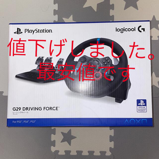プレイステーション(PlayStation)のlogicool G29 DRIVE FORCE レーシングホイール(PC周辺機器)