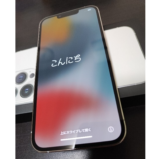 iPhone(アイフォーン)のiPhone 13 Pro 128GB シルバー SIMフリー スマホ/家電/カメラのスマートフォン/携帯電話(スマートフォン本体)の商品写真