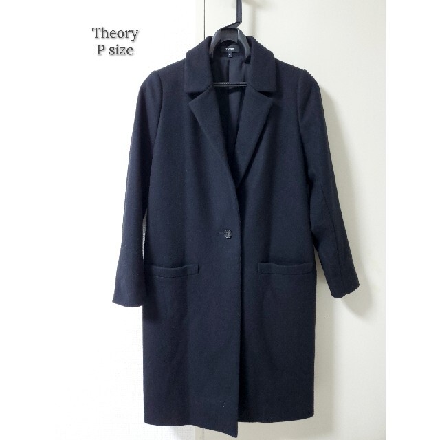 美品♪近年モデル☆Theory セオリー チェスター ロング コート ブラック | フリマアプリ ラクマ 購入激安商品 Theory セオリー ウール ダウン チェスターコート ブラック P ダウンジャケット