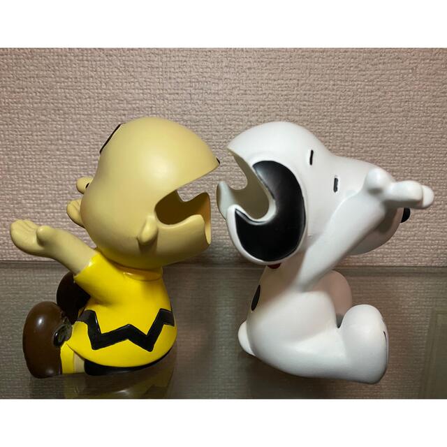 PEANUTS(ピーナッツ)のPEANUTS スヌーピー&チャーリーブラウン　めがね置き エンタメ/ホビーのおもちゃ/ぬいぐるみ(キャラクターグッズ)の商品写真