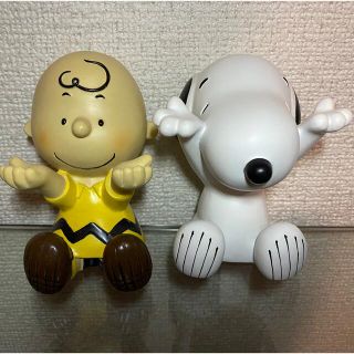 ピーナッツ(PEANUTS)のPEANUTS スヌーピー&チャーリーブラウン　めがね置き(キャラクターグッズ)