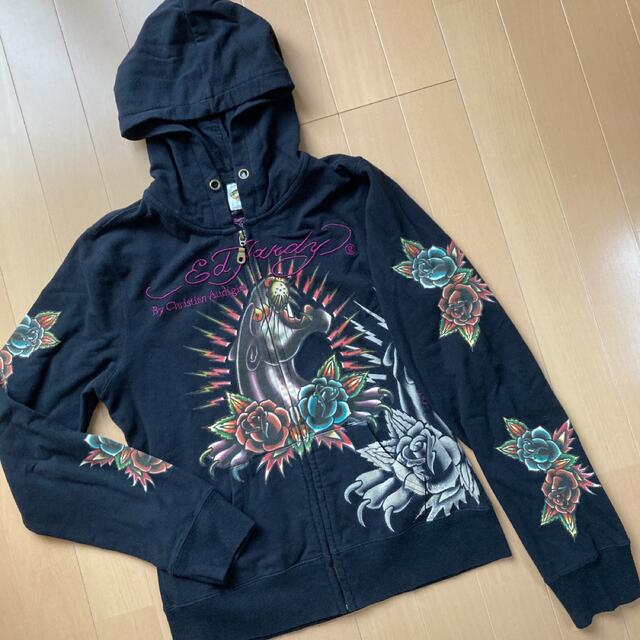 Ed Hardy - エドハーディー パーカーの通販 by キャラッツ's shop ...