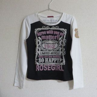 ローズガール(Rosegirl)のRosegirl 長袖カットソー(カットソー(長袖/七分))