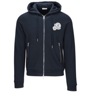 モンクレール マリオーネ トリコット ジップアップ ダウンパーカー  94028 00 94789 メンズ グレー MONCLER  【アパレル・小物】