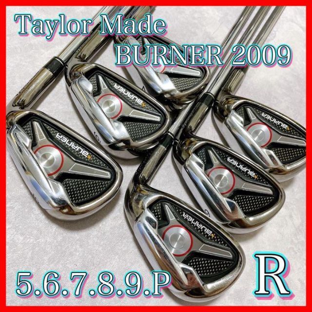 ☆名器☆ テーラーメイドTaylorMade バーナー アイアン6本