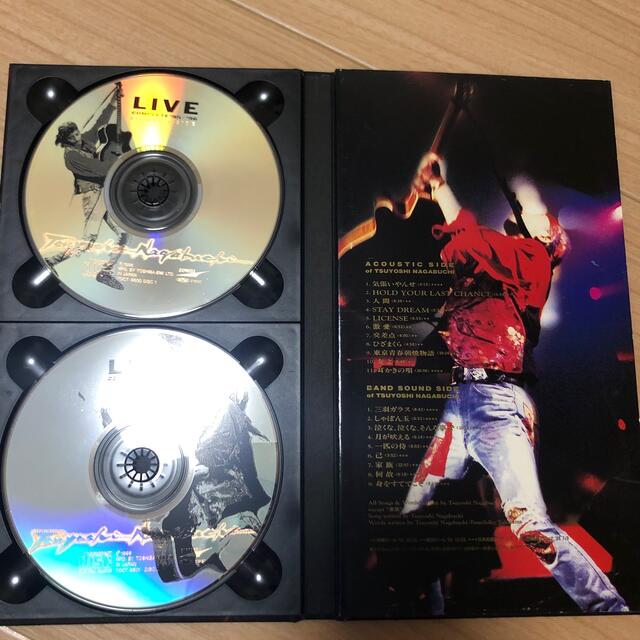 長渕剛　LIVE COMPLETE 95〜96 CD2枚セット エンタメ/ホビーのCD(ポップス/ロック(邦楽))の商品写真