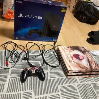 プレイステーション4(PlayStation4)のプレイステーションPro 本体 CUH-7200BB01(家庭用ゲーム機本体)