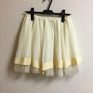ダズリン(dazzlin)のdazzlin ホワイトスカート(ひざ丈スカート)