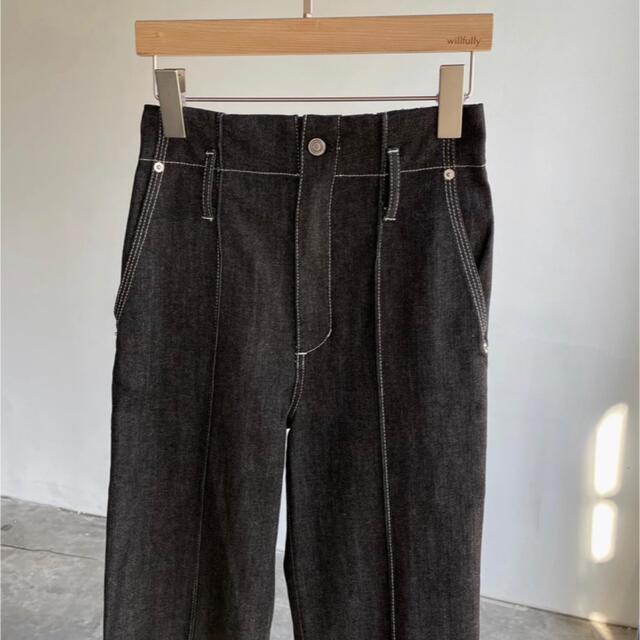 willfully デニムセンターステッチパンツ | www.ddechuquisaca.gob.bo