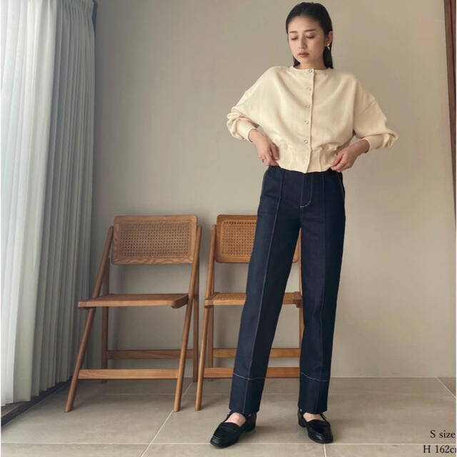 willfully デニムセンターステッチパンツ | www.ddechuquisaca.gob.bo