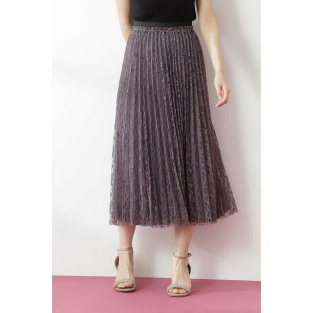 PROPORTION BODY DRESSING(プロポーションボディドレッシング)のプロポ♡リバーシブルレースプリーツスカート レディースのスカート(ロングスカート)の商品写真