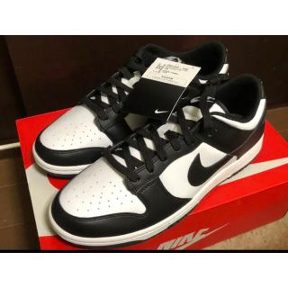 ナイキ(NIKE)の27.5 NIKE DUNK LOW RETRO White Black パンダ(スニーカー)