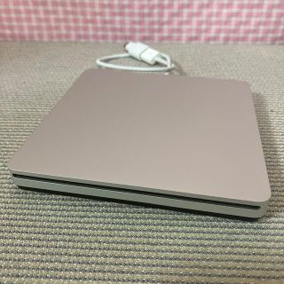 マック(Mac (Apple))のApple Super Drive typeC変換ソケット付き♪A(PC周辺機器)